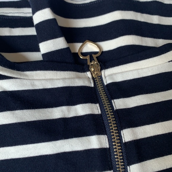 Kate Spade Black and White Striped Mini Dress - Picture 5 of 8